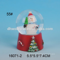 Snowman personalizado globo de neve kit